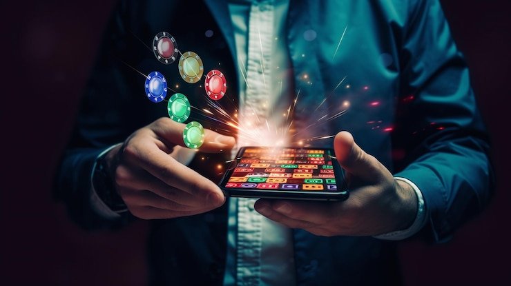 Logo e-wallet DANA, OVO, GoPay untuk deposit cepat